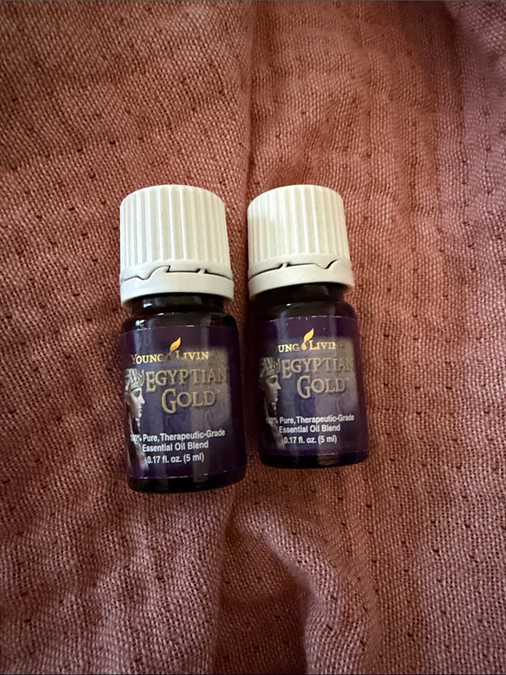 Young Living Egyptian Gold Essential Oil Duo - 5ml each (will sell separately)